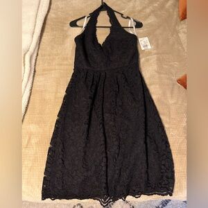 New w/ tags David’s Bridal Halter Dress